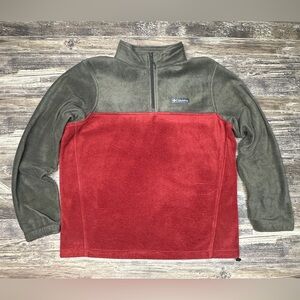 Columbia Fleece Pullover - Half Zip - Men’s Large - GUC